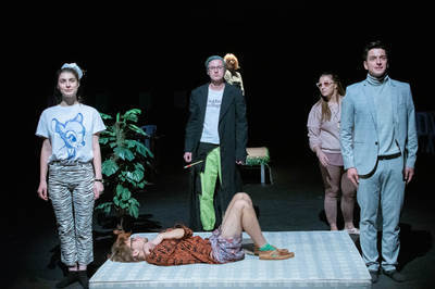 Haloktatás, márványprotézissel Haloktatás, márványprotézissel